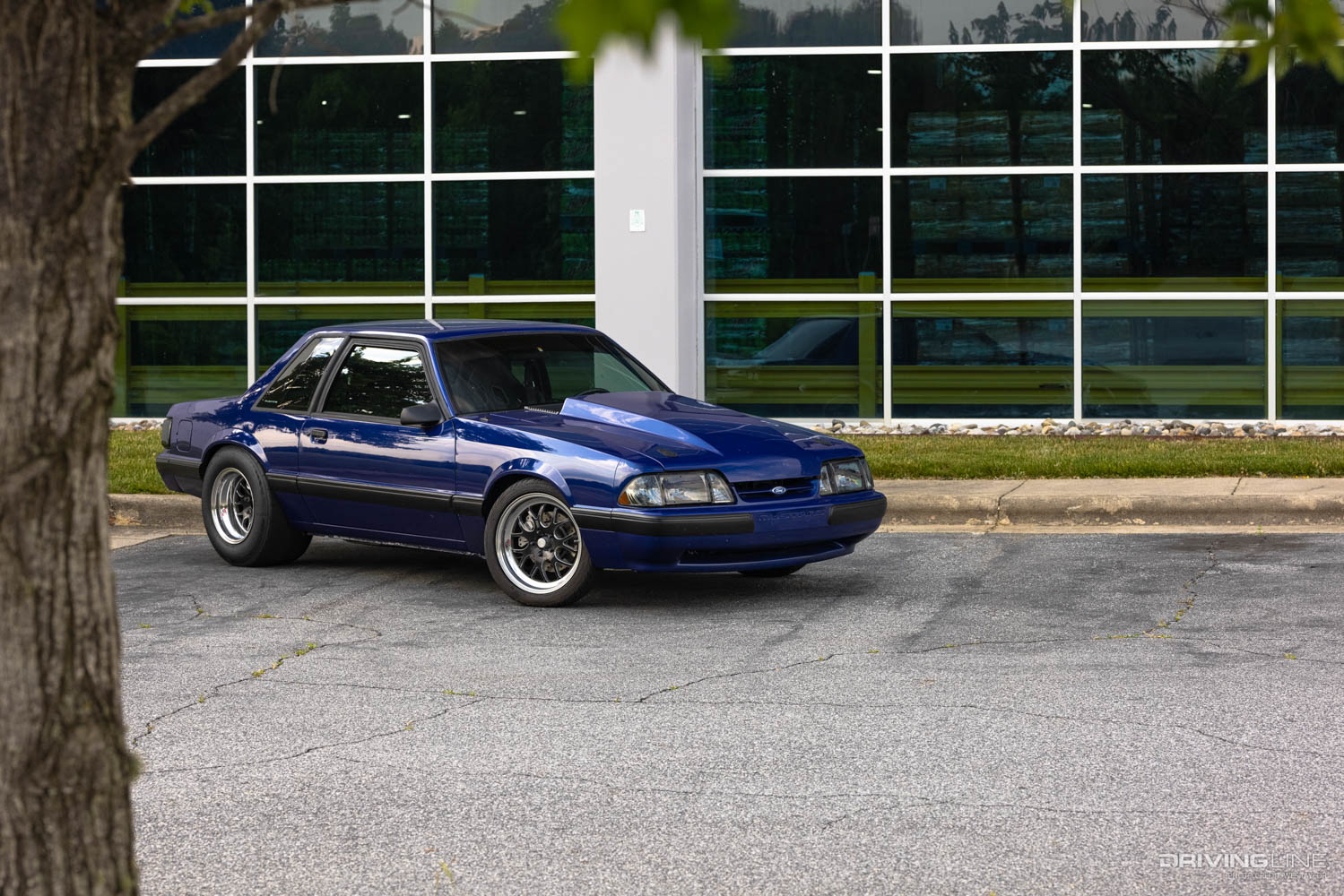 Fox body Mustang on Nitto NT555 RII Tires