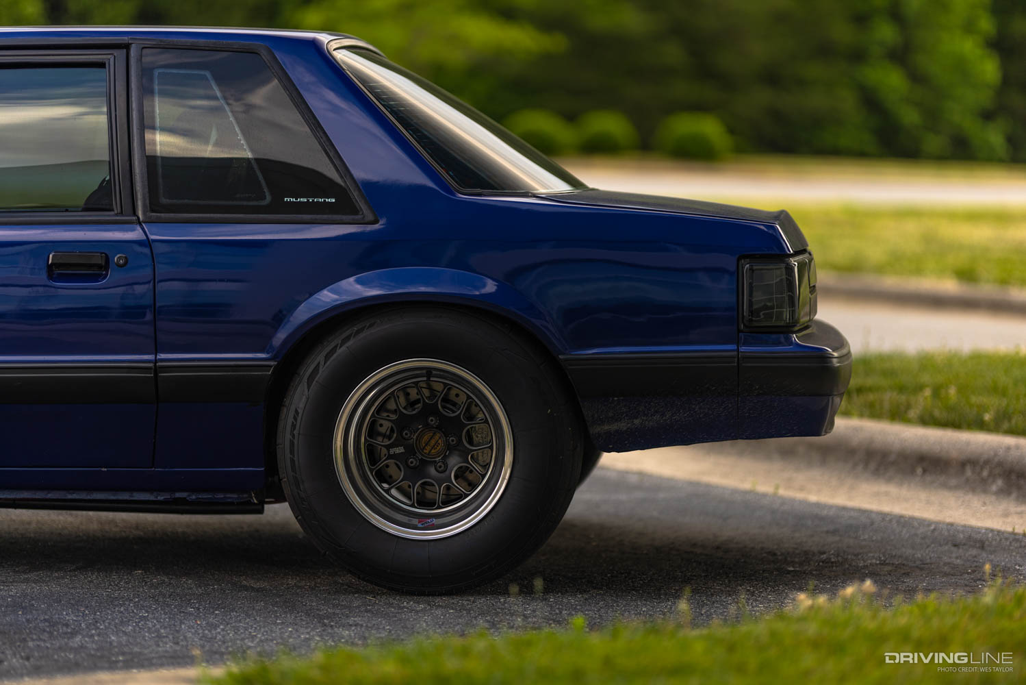 Nitto NT555RII DOT Compliant Drag Radial Tires side profile