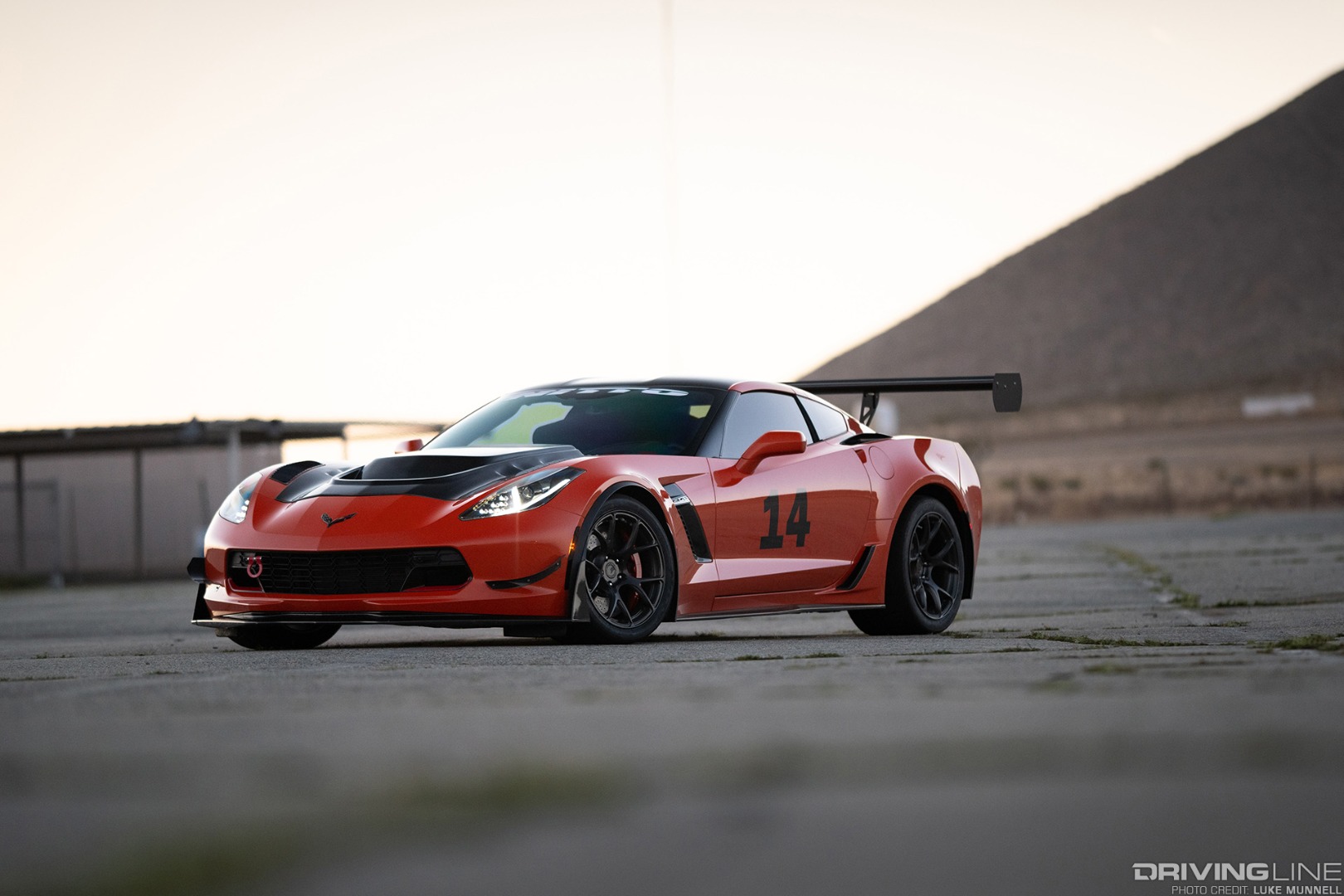 C7 Corvette on Nitto NT01 tires