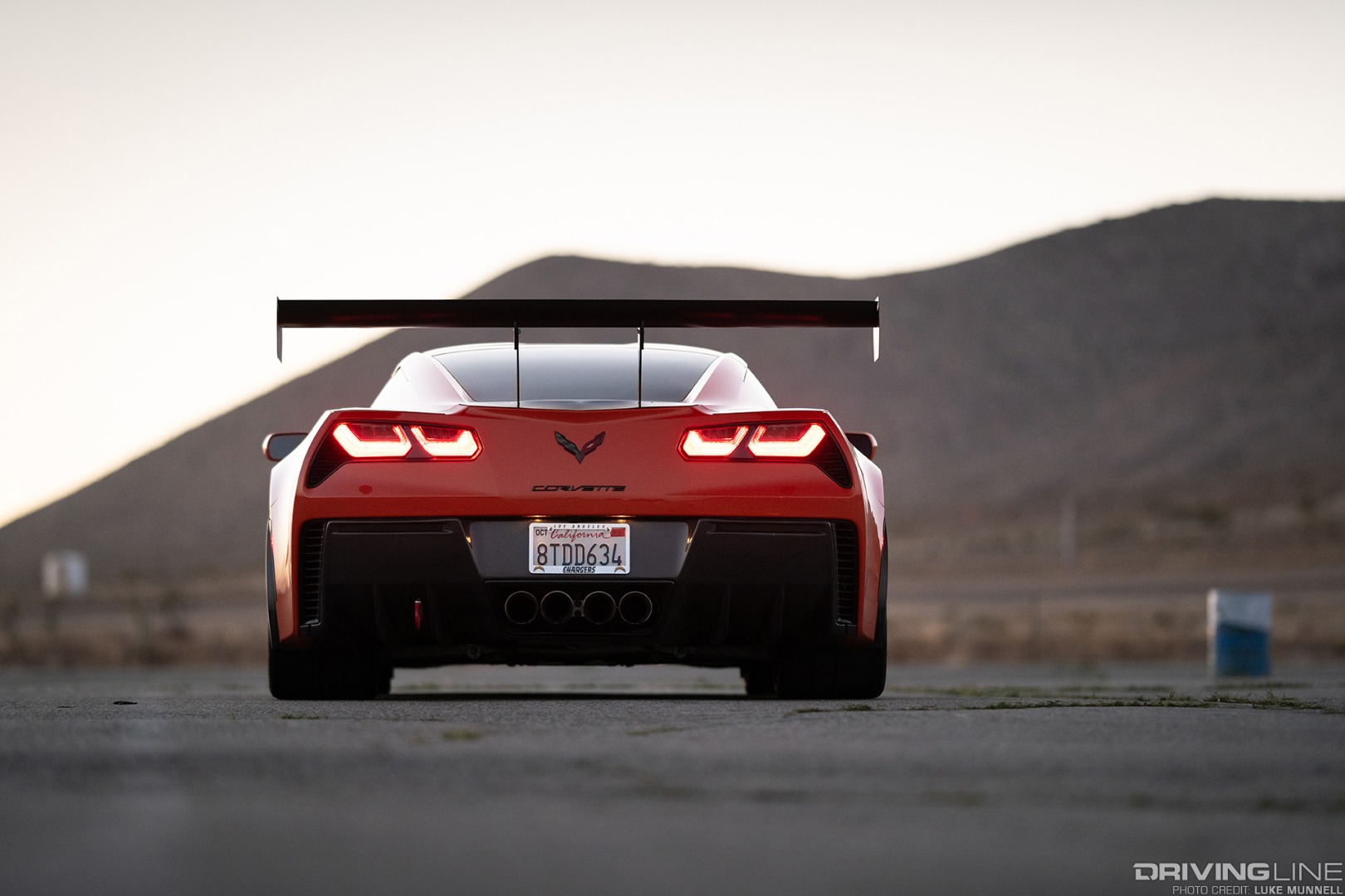 2019 Corvette C7 Z06 rear end