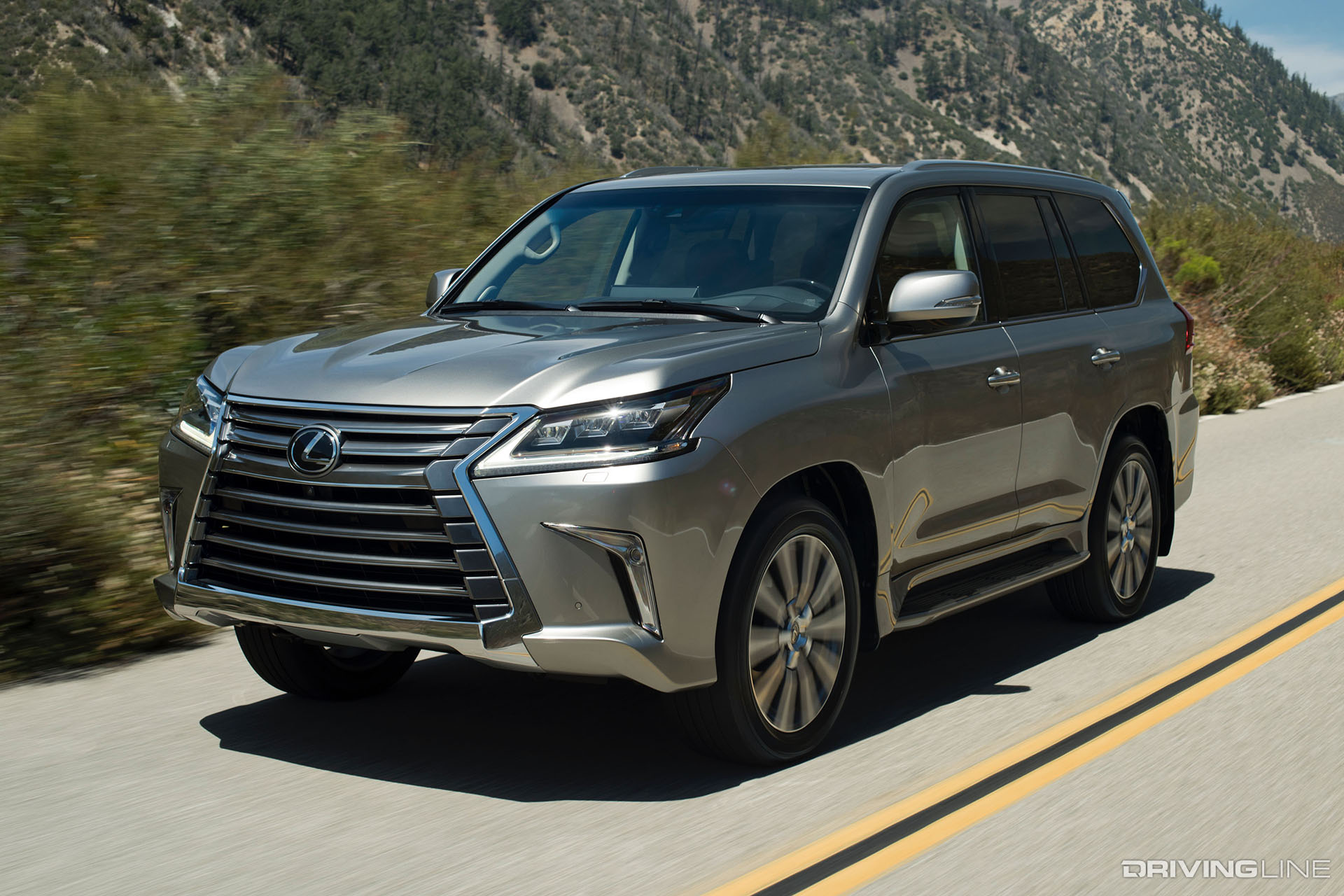 Lexus LX570 Front View