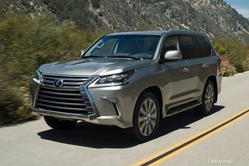 Lexus LX570 Front View