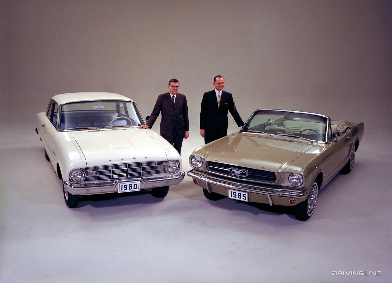 Ford Falcon and Ford Mustang