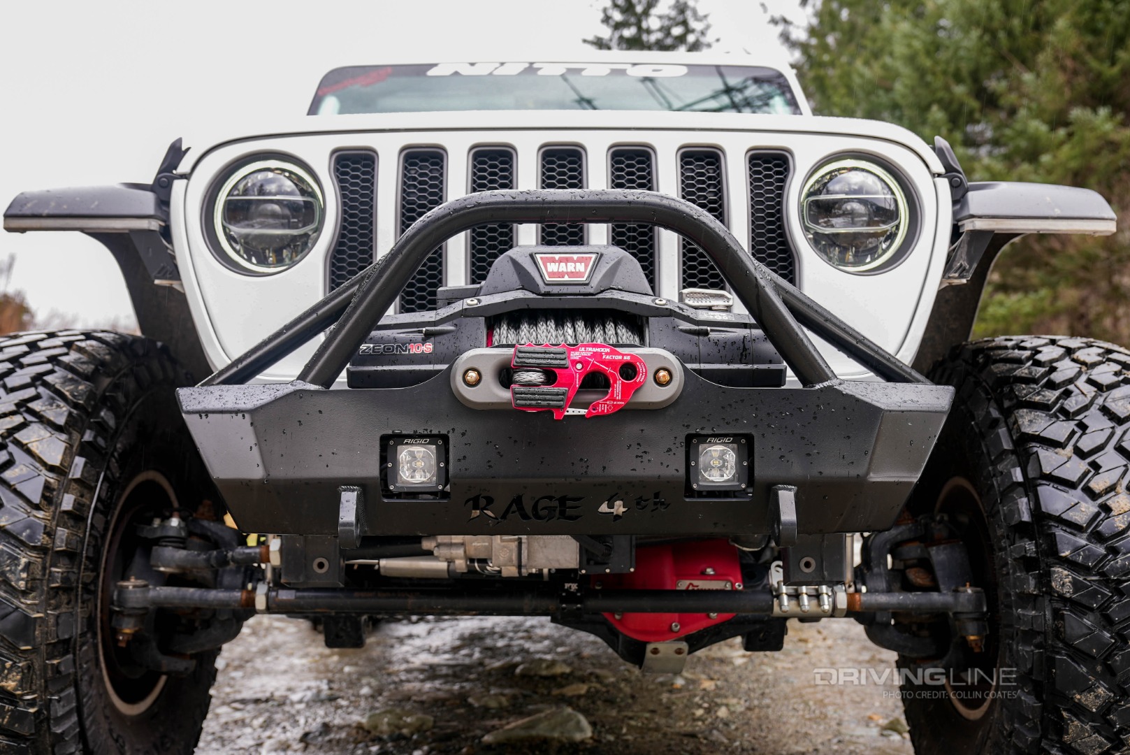 Whitney Loves the aggressive look of her Rage 4th armor and having a piece of mind that her Jeep can tackle tough trails without the worry for body damage.