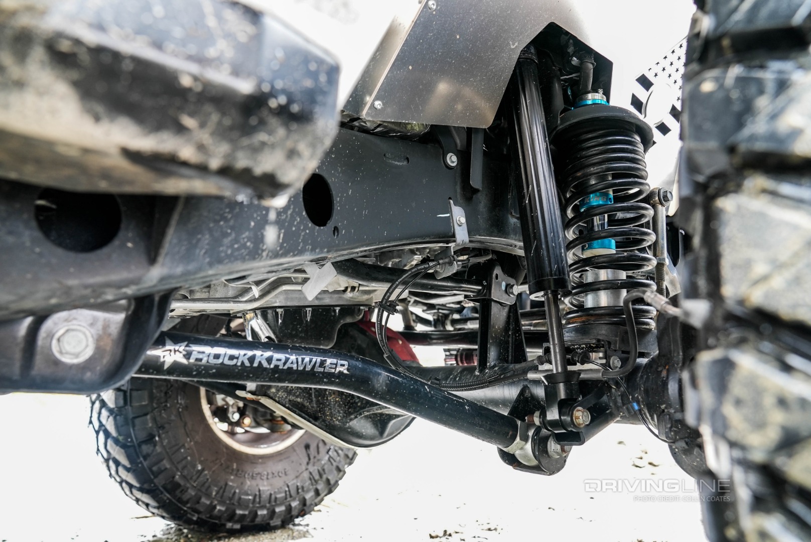 Whitney's JL rides exceptionally well all thanks to Rock Krawler's Short Arm Suspension.