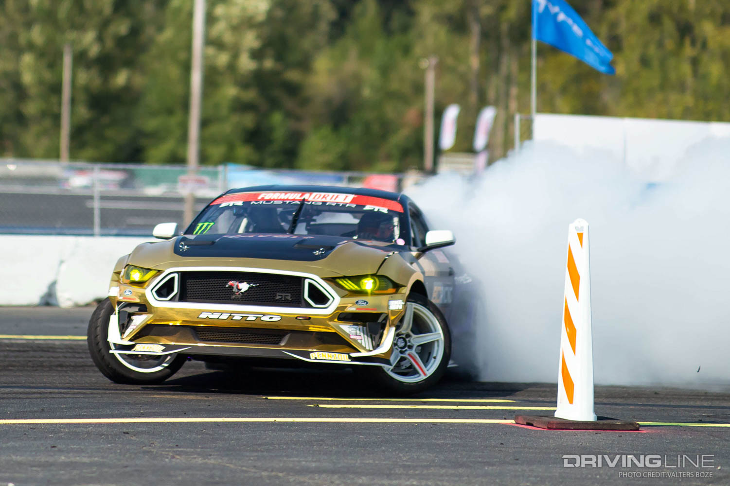 2021 Formula Drift Seattle Chelasea DeNofa qualifying on Nitto NT05 Tires