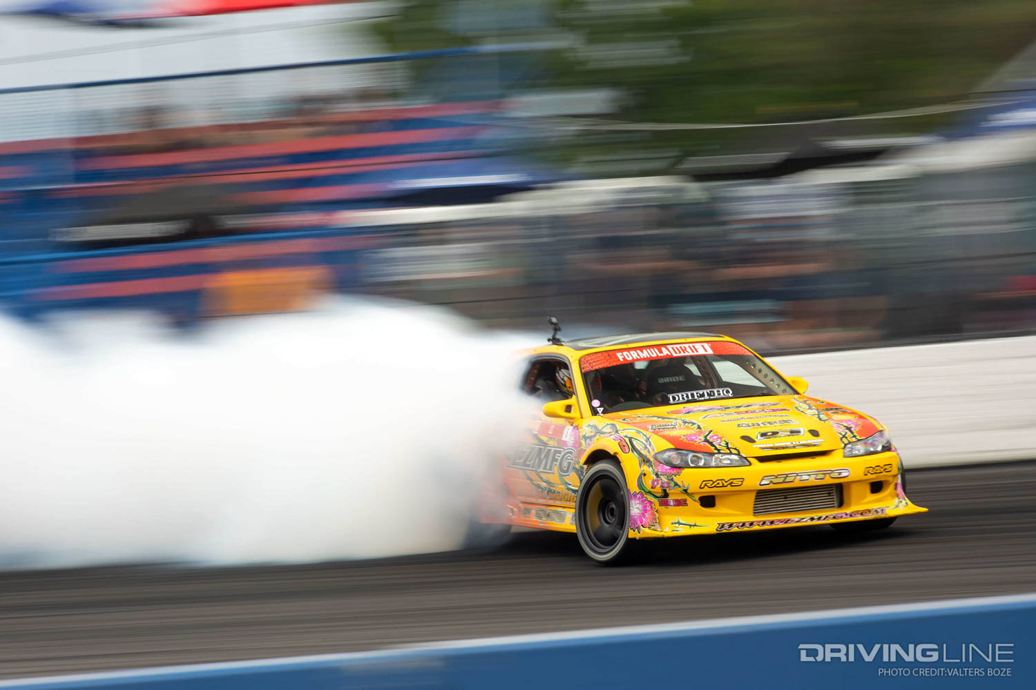 2021 Formula Drift Seattle Adam LZ on Nitto Tires