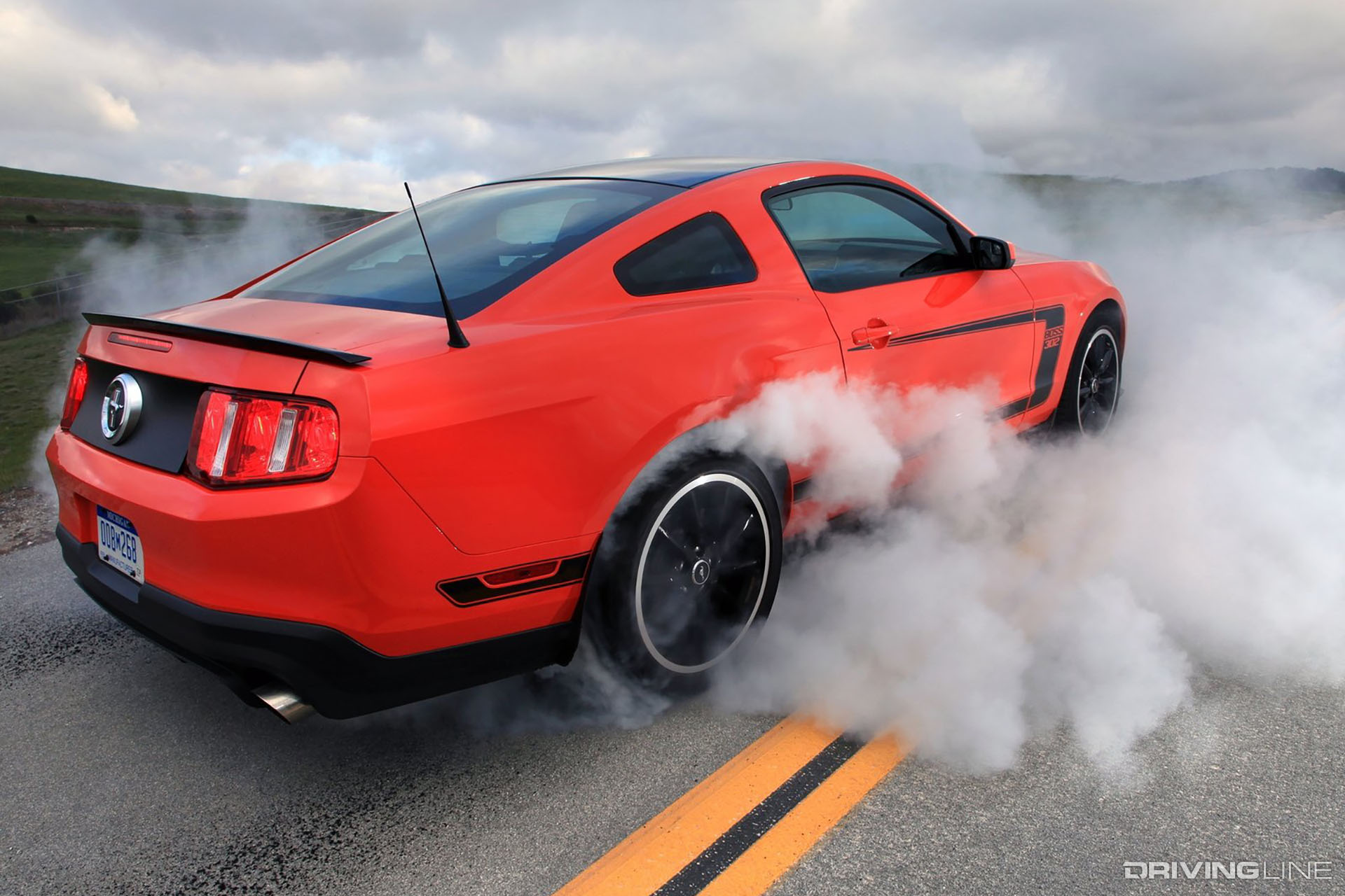 Ford Mustang Boss 302 Burnout