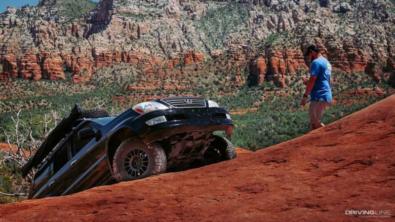 Lexus GX470 Off-Roading