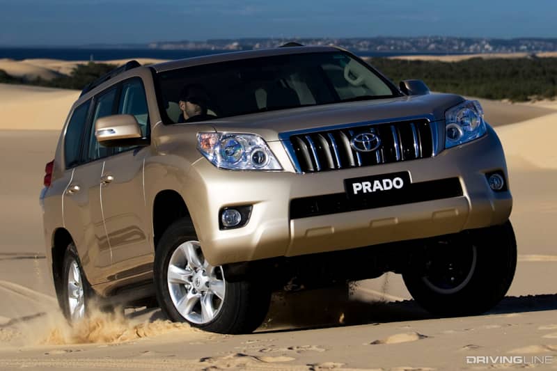 Toyota Land Cruiser Prado Off Roading