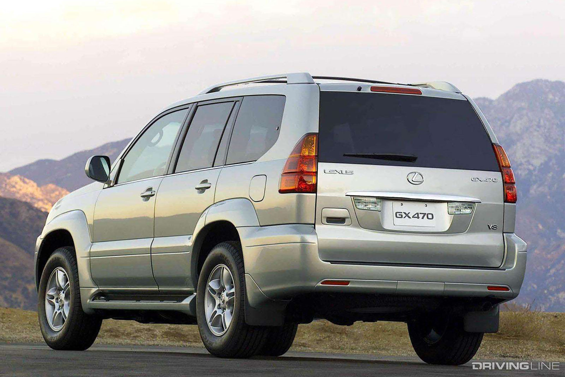 Lexus GX470 Rear View