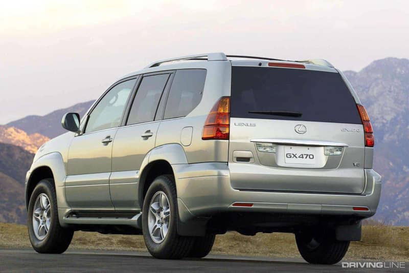 Lexus GX470 Rear View