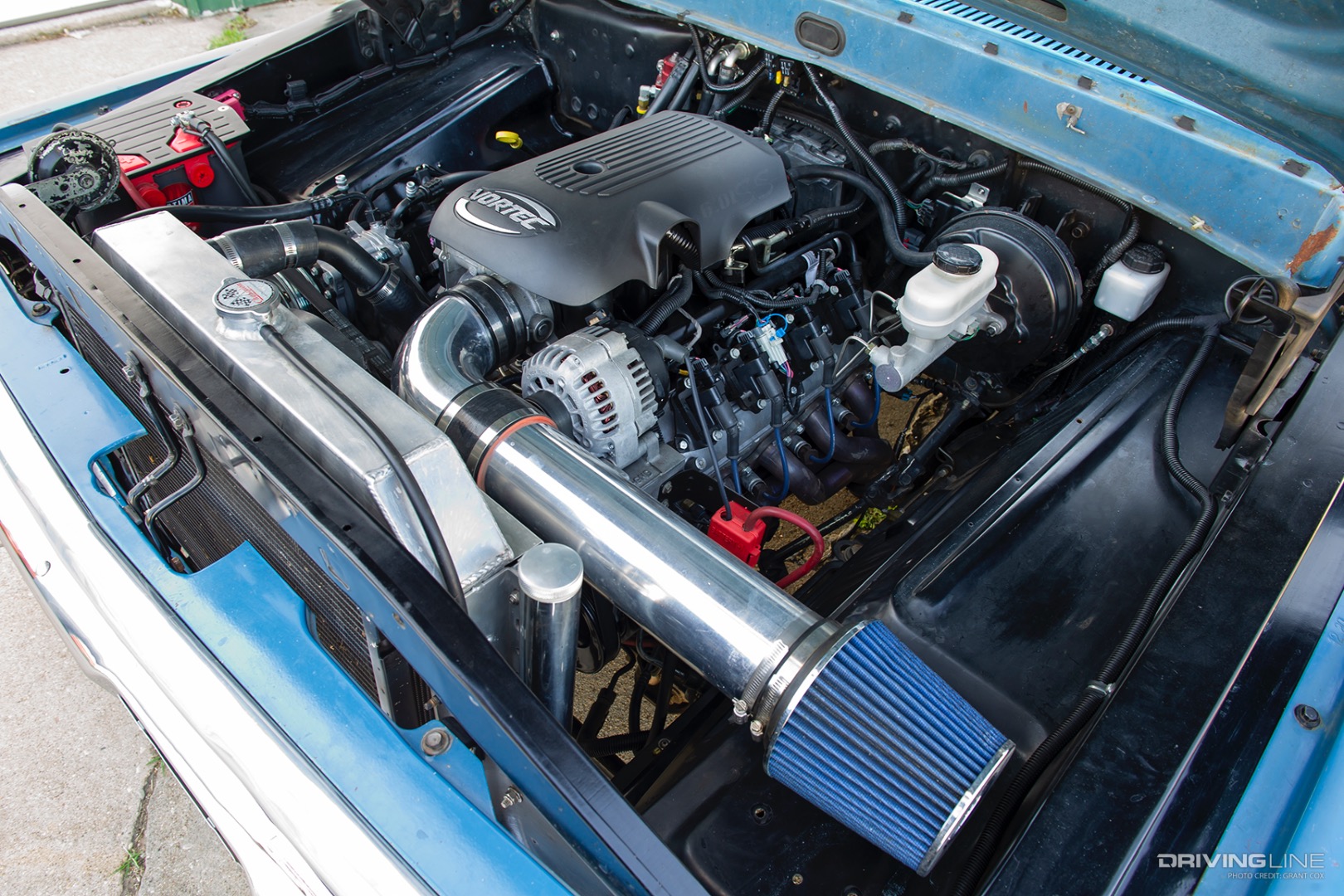 LS Engine of Eddie Rosen's '68 Ford F100