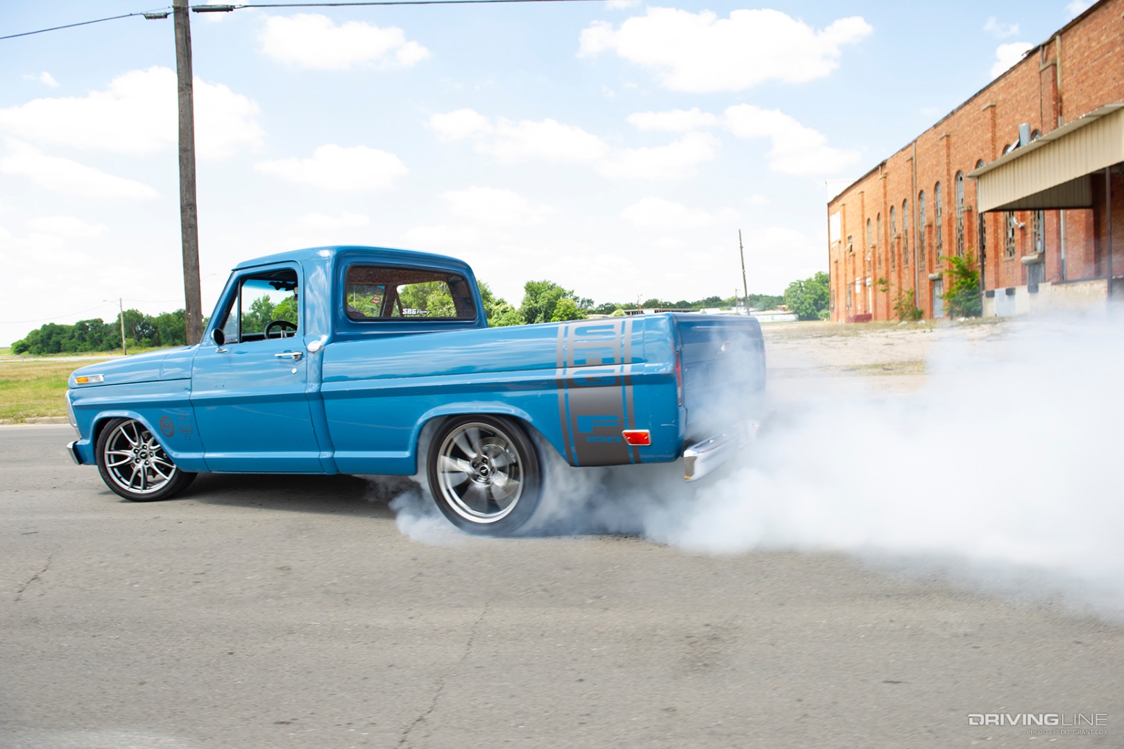 Burnout With Eddie Rosen's '68 Ford F100