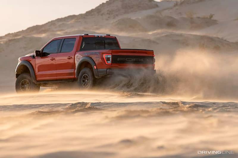 2021 Ford F-150 Raptor in Desert