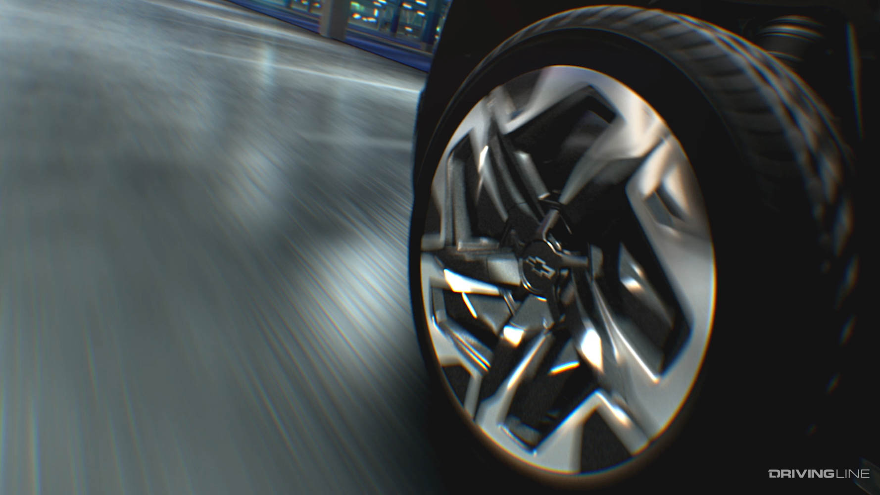 GM EV Quadrasteer wheel