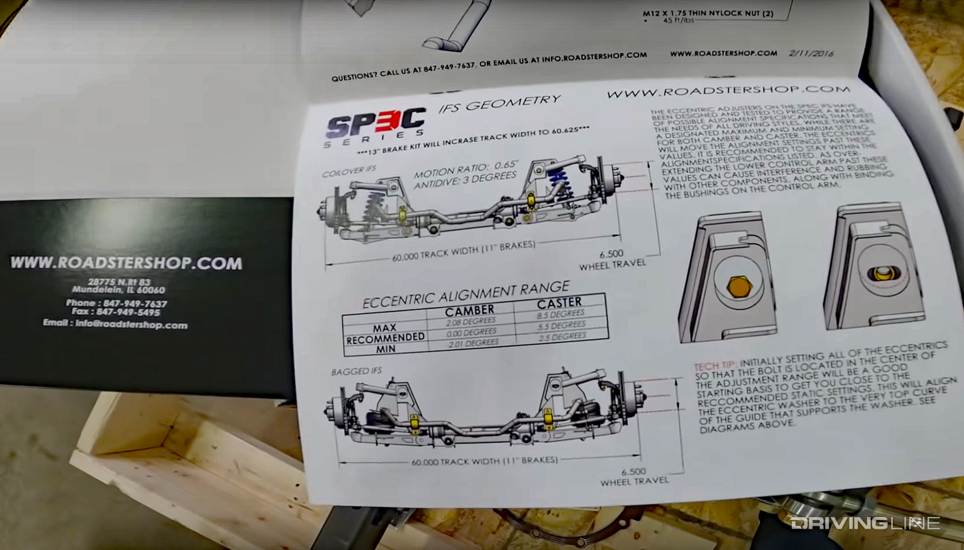 LokJaw Roadster Shop IFS Chassis