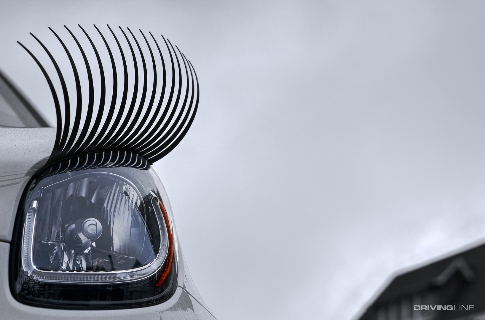 Car lashes to the extreme