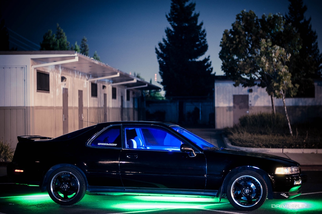 Too much LED lighting green and blue