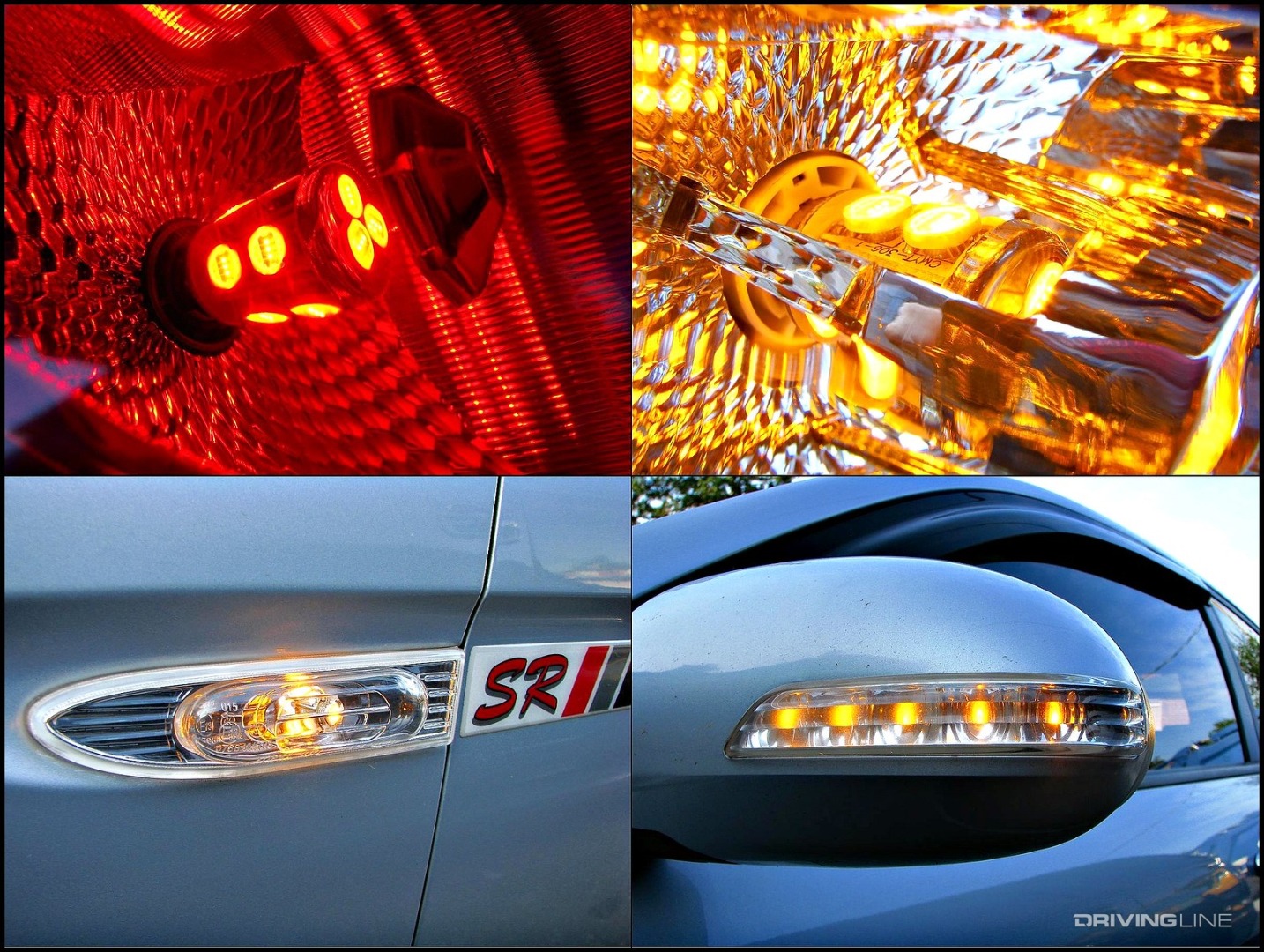 LED lighting montage