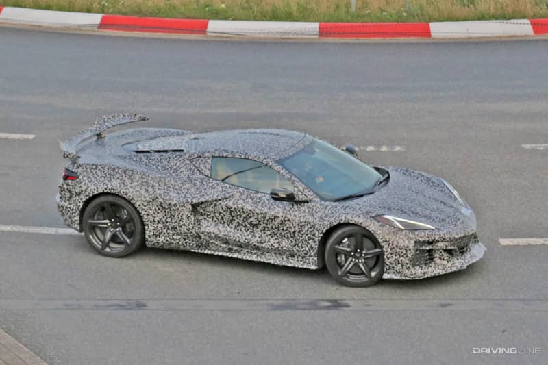 Spy Photos 2023 Chevrolet Corvette C8 Z06 Prototype