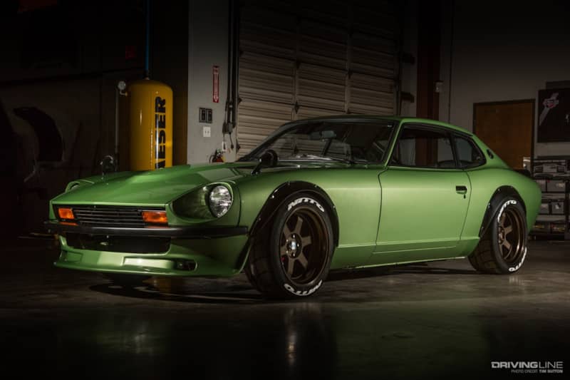 Nissan 240Z on Nitto NT01 Tires