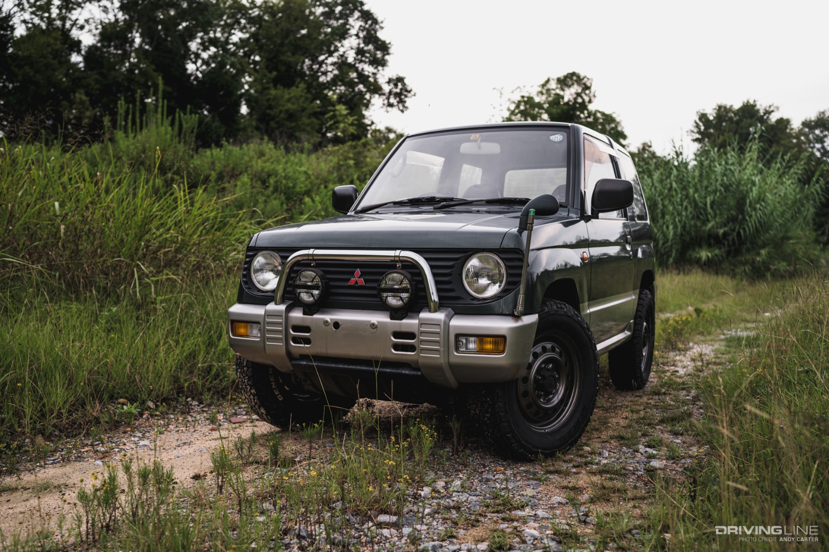 Pajero Mini front angle