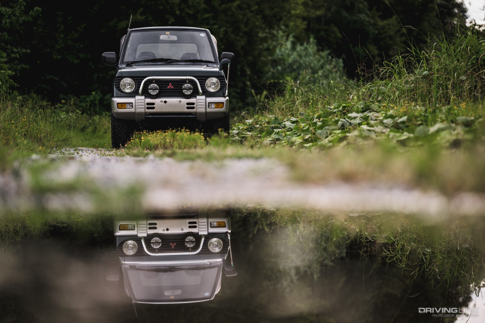 Pajero Mini front angle