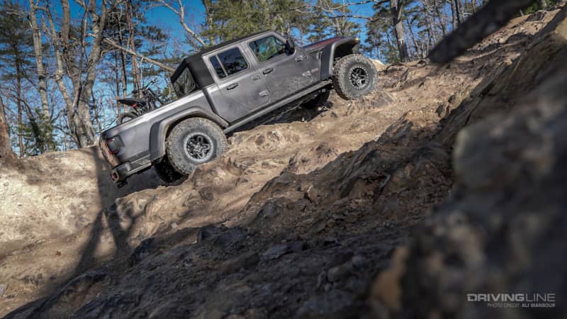 Jeep Gladiator Rubicon on Nitto Trail Grappler tires