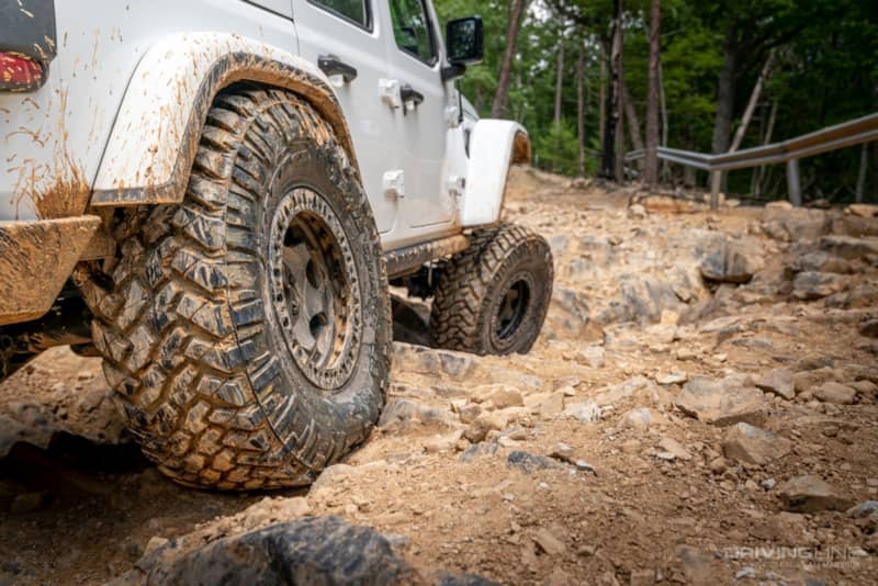 Jeep Wrangler on Nitto Trail Grappler tires