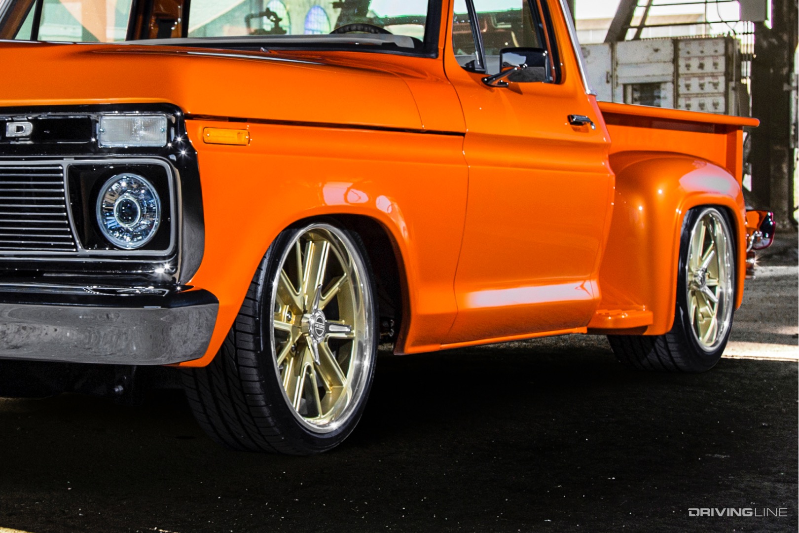 Nitto Motivo Tires of Isaias Garcia's '77 Ford F100
