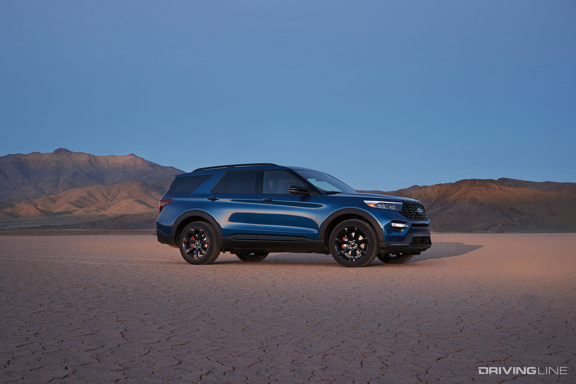 2022 Ford Explorer ST Blue