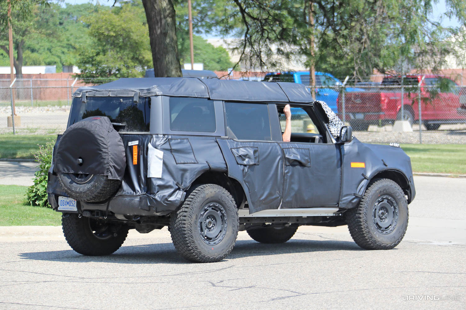 Spy Photos new Ford Bronco Sasquatch edition