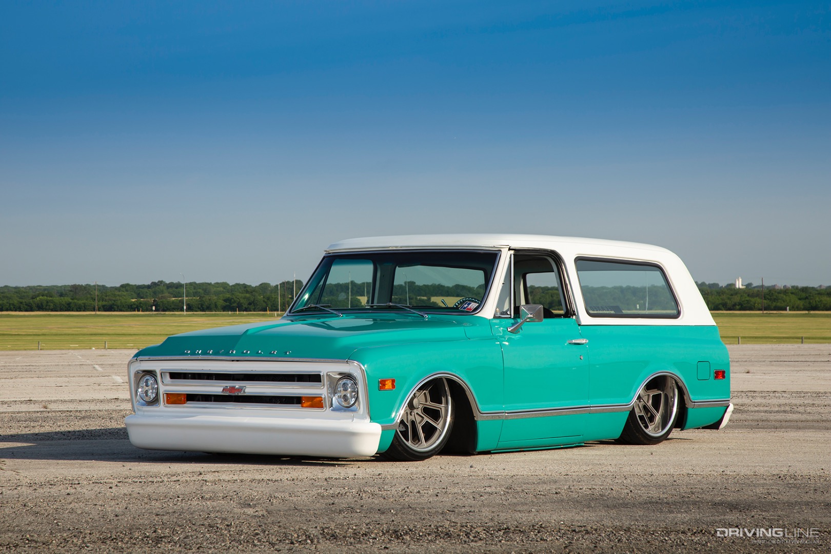 Front of Steve Green's '72 Chevy Blazer