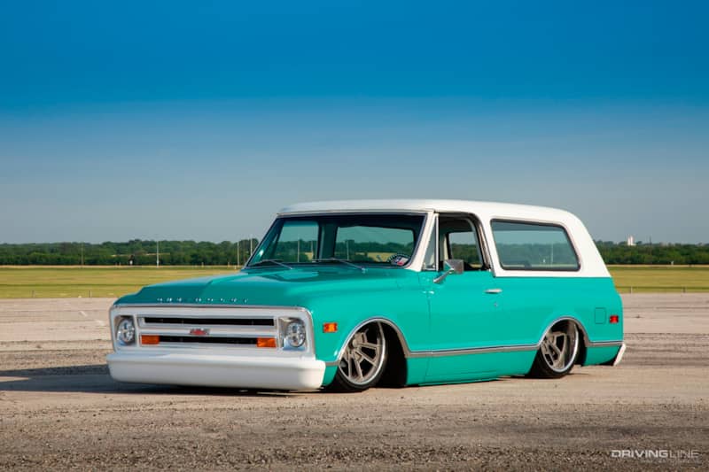 Front of Steve Green's '72 Chevy Blazer