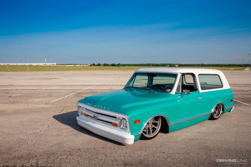 Front of Steve Green's '72 Chevy Blazer
