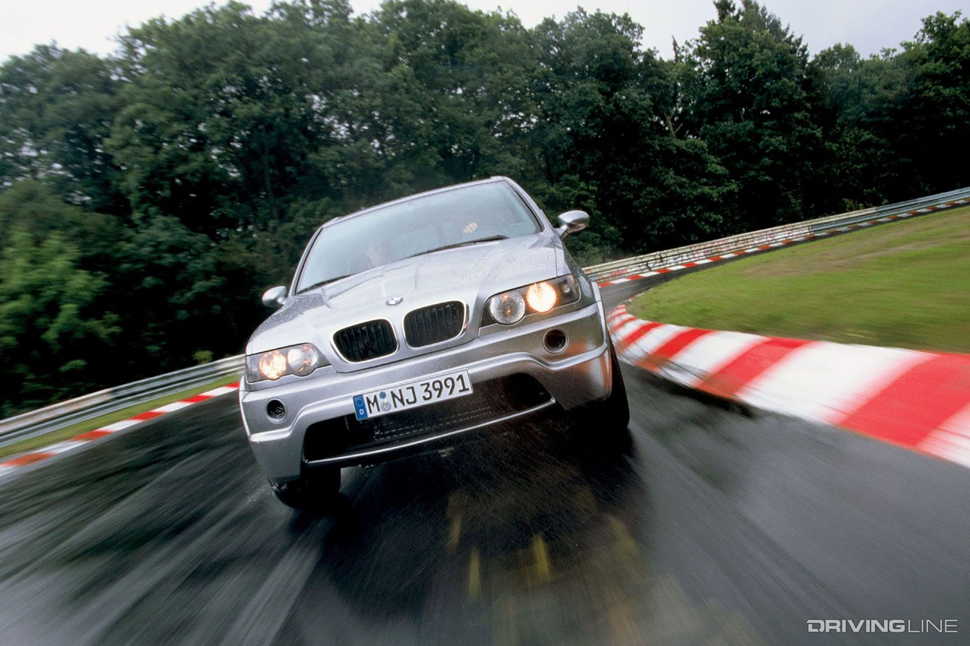 BMW X5 LM on Track
