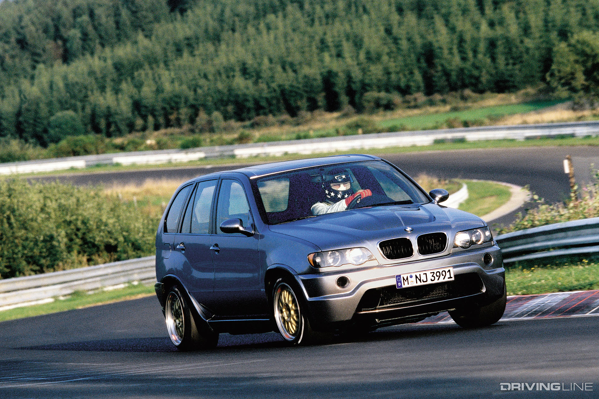 BMW X5 Le Mans on Track