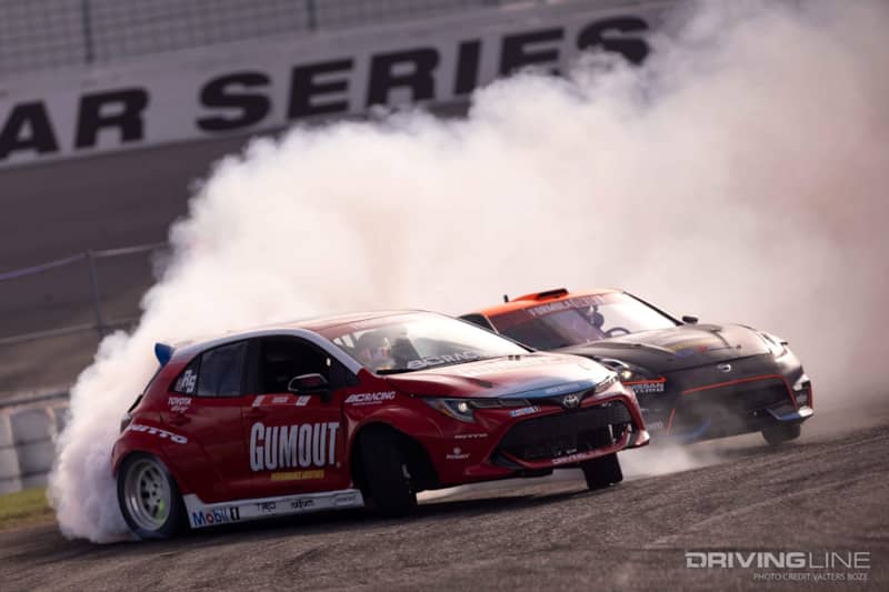 Ryan Tuerck vs Chris Forsberg at 2021 Formula Drift St Louis