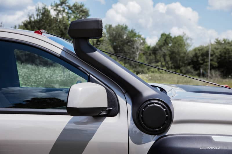Snorkel on 2021GMC Canyon AT4 concept