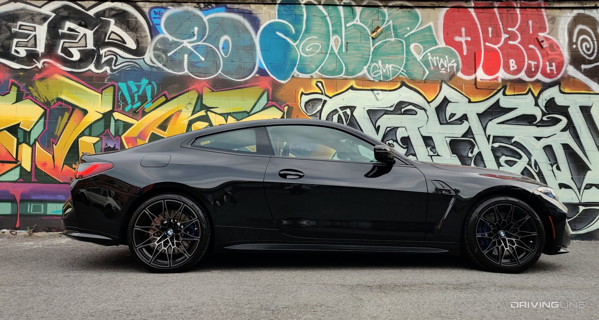 2021 BMW M4 Competition side view