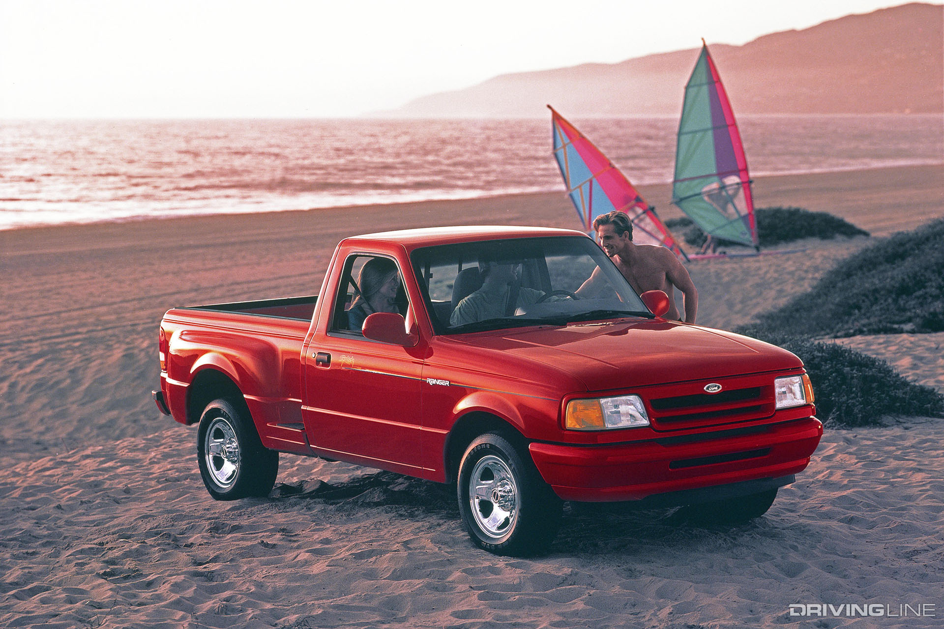 Ford Ranger Splash Red