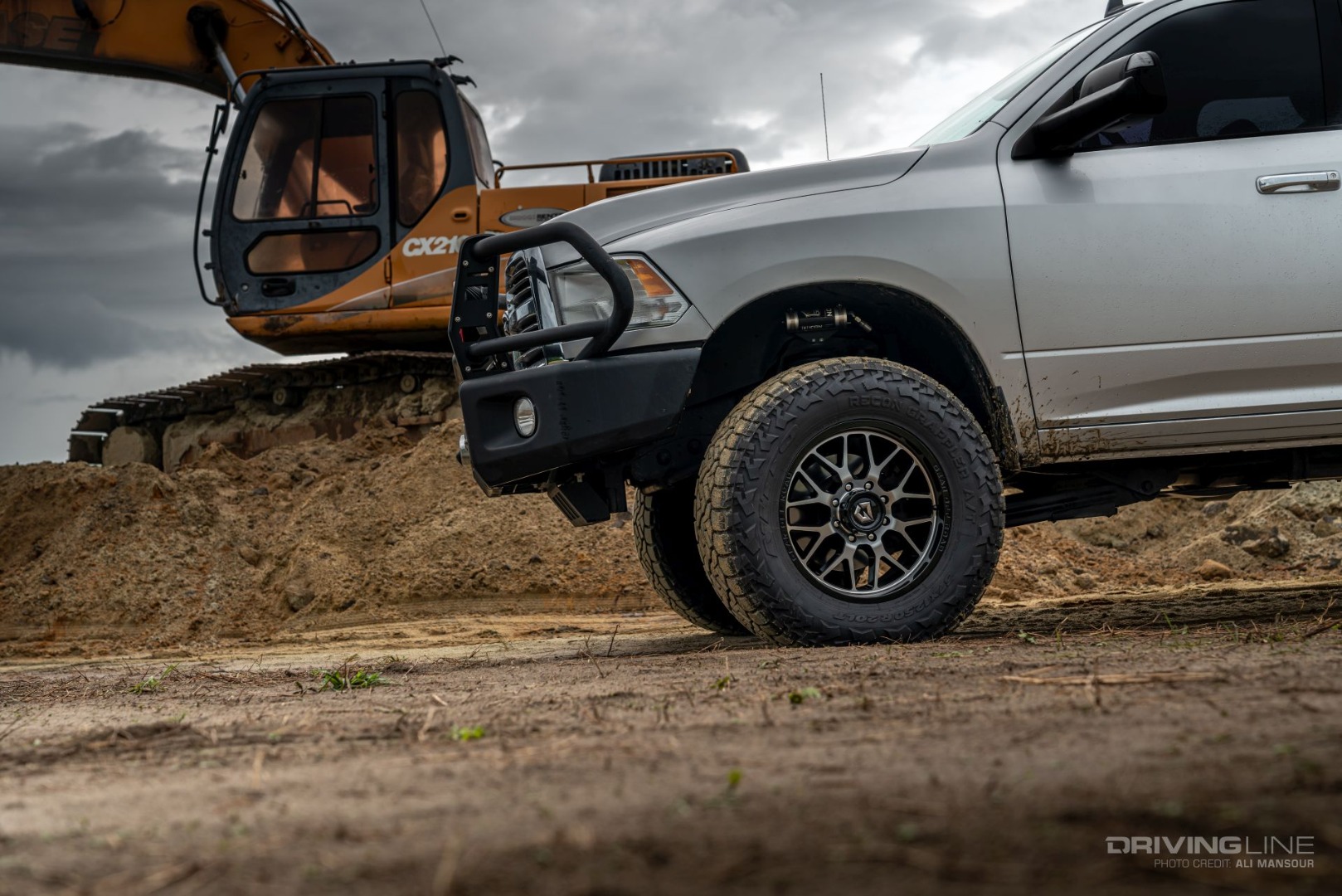 nitto tire recon grappler a/t on Dodge RAM