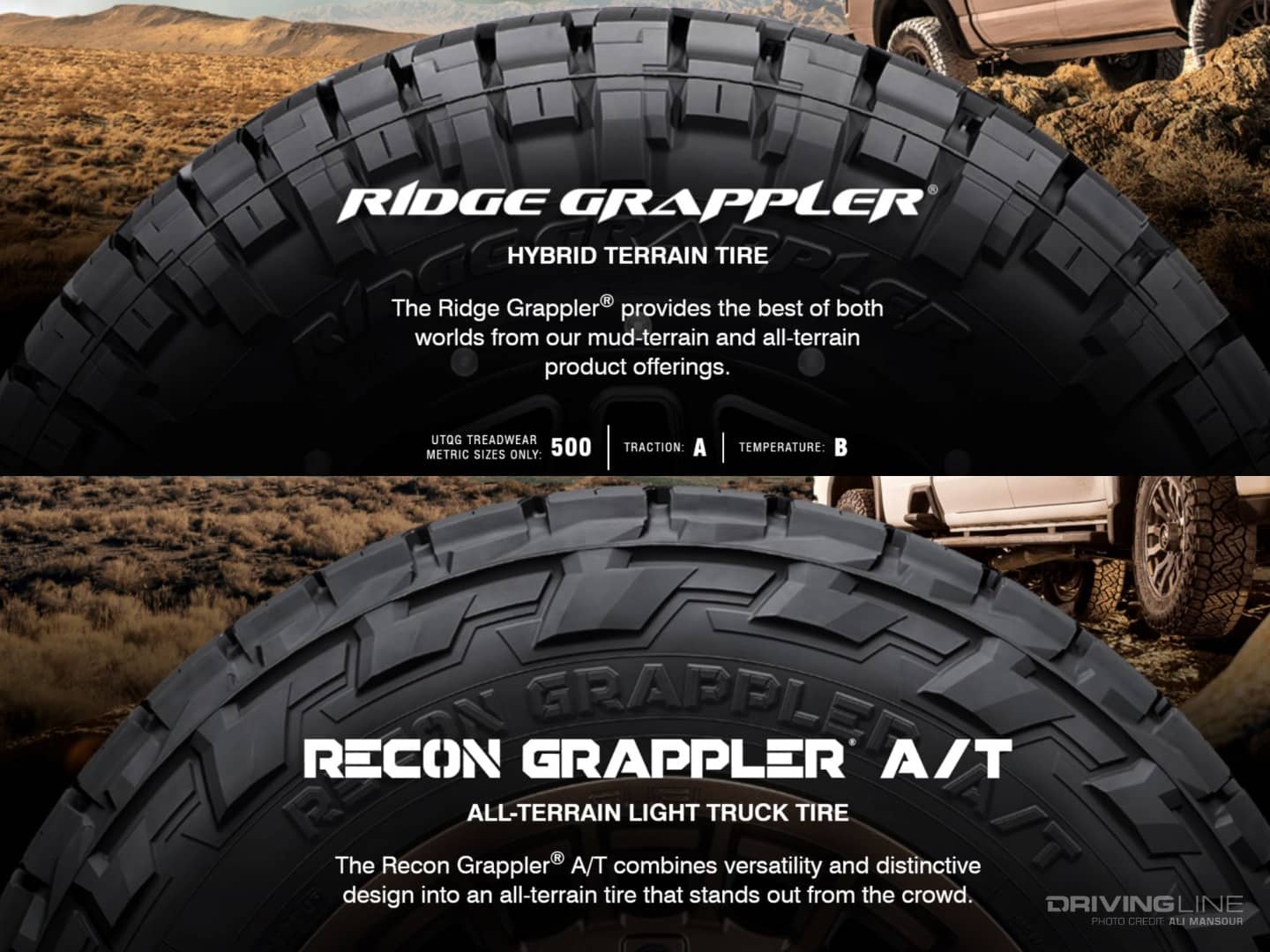Nitto Tire's Recon Grappler A/T vs Ridge Grappler Real World