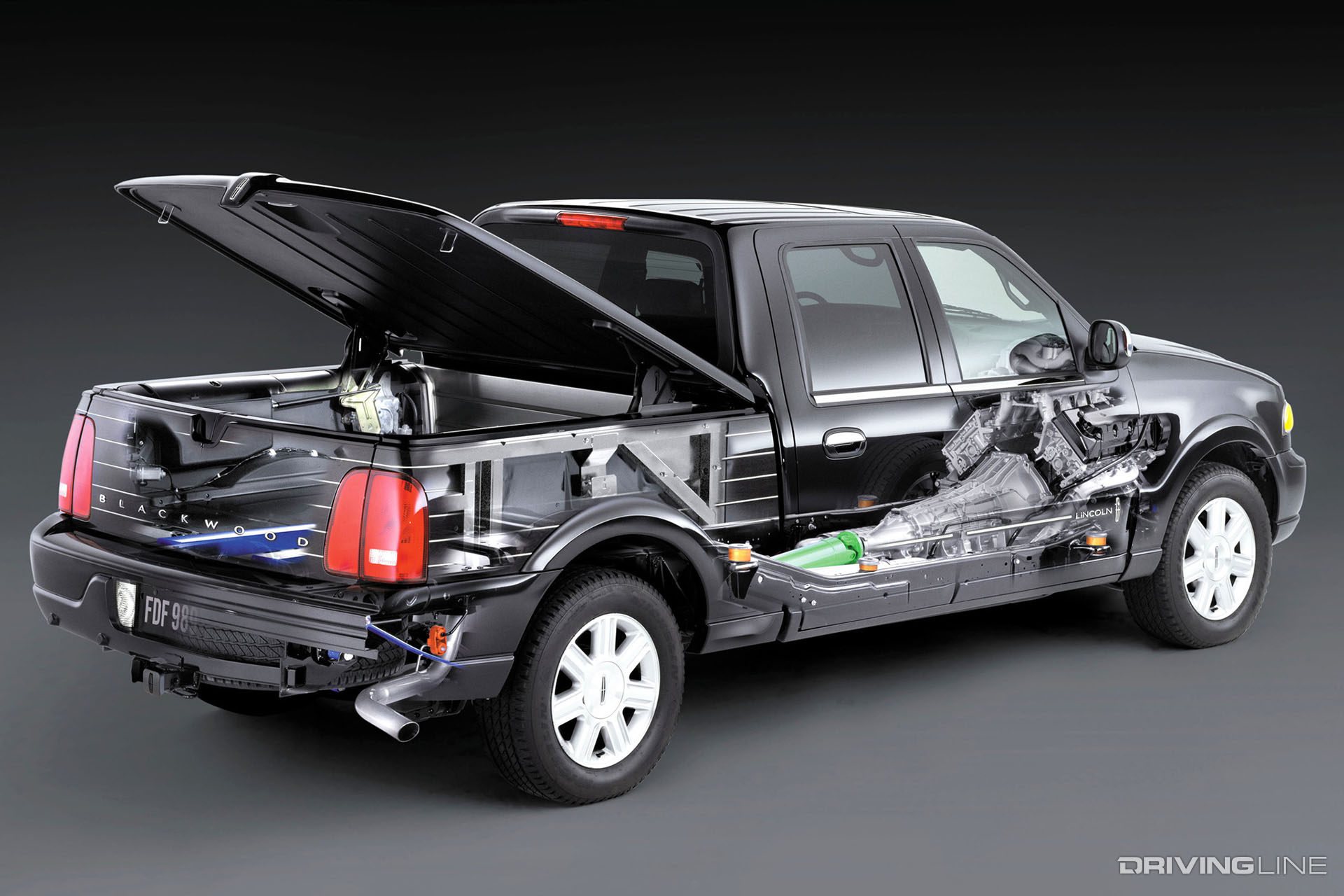 Lincoln Blackwood Rear Illustration