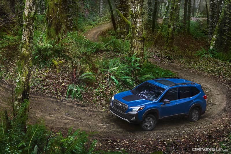 Subaru Forester Wilderness on Trail
