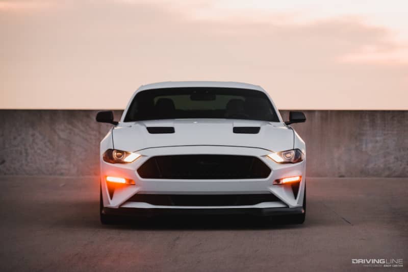 Front of Ford Mustang S550