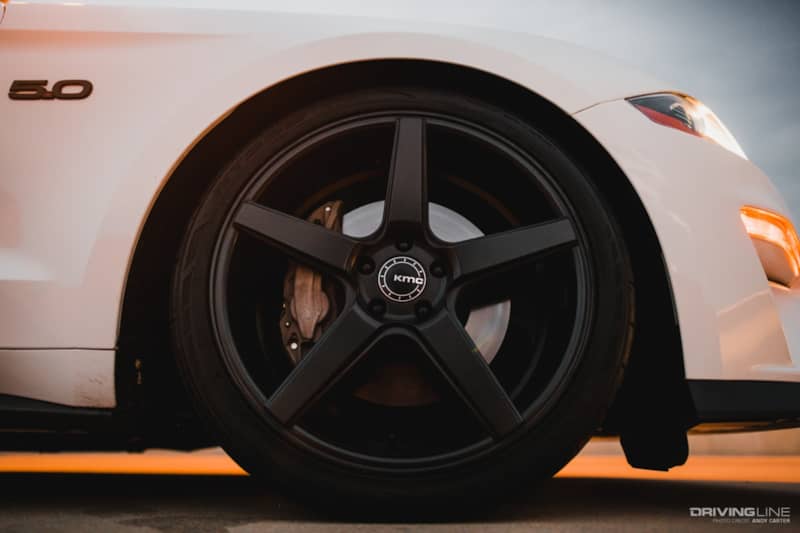 KMC wheel with Nitto NT555G2