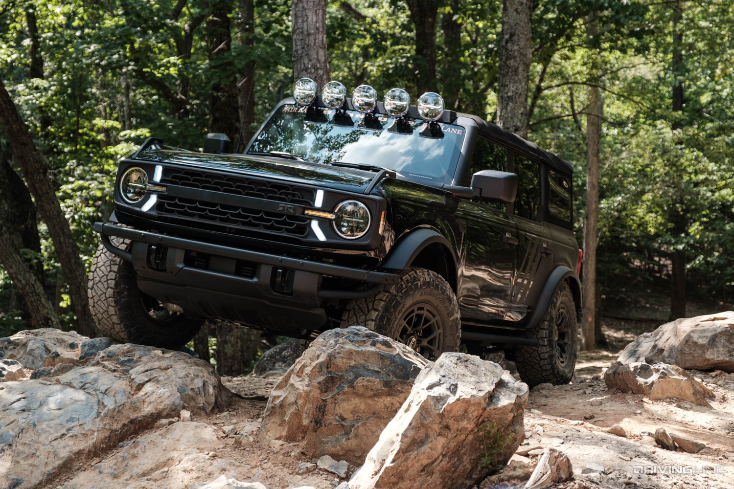 Fair Lane Estate Ford Bronco RTR on rocky trail