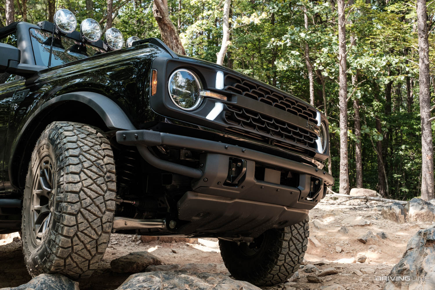 Nitto Ridge Grappler tires on Fair Lane Estate Ford Bronco RTR
